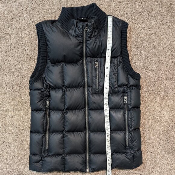 Share Jordan 550 Down Puffer Vest Men's Size Small Black - Picture 9 of 10